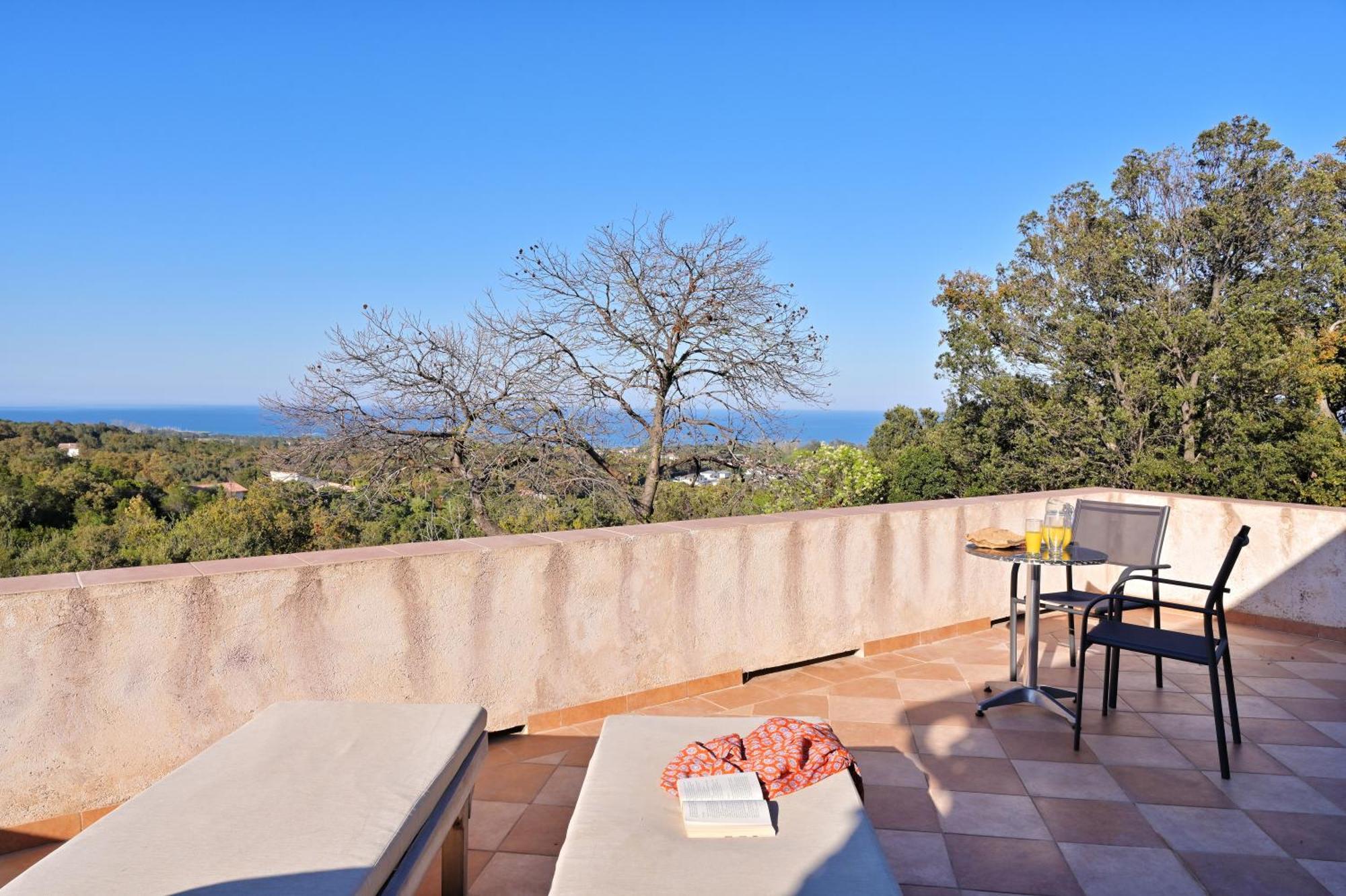 Domaine Punta Della Guardia Villa Vue Mer Dans Nature Protegee, Plage A 1,5 Km Cervione Exterior photo